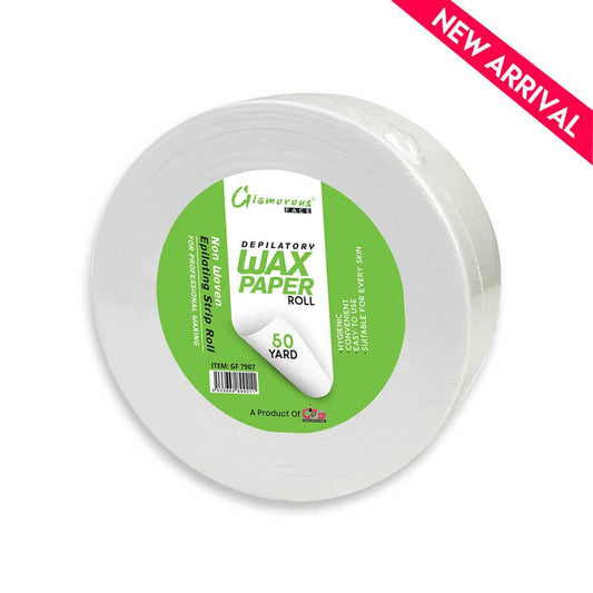 Glamorous Face Depilatory Wax Paper Roll (50 Yard) - FlyingCart.pk