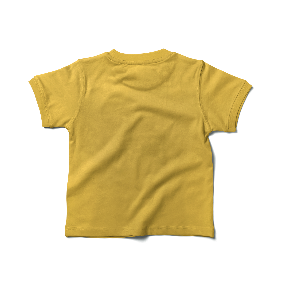 Yellow Kids Half Sleeves Unisex T-Shirt - FlyingCart.pk