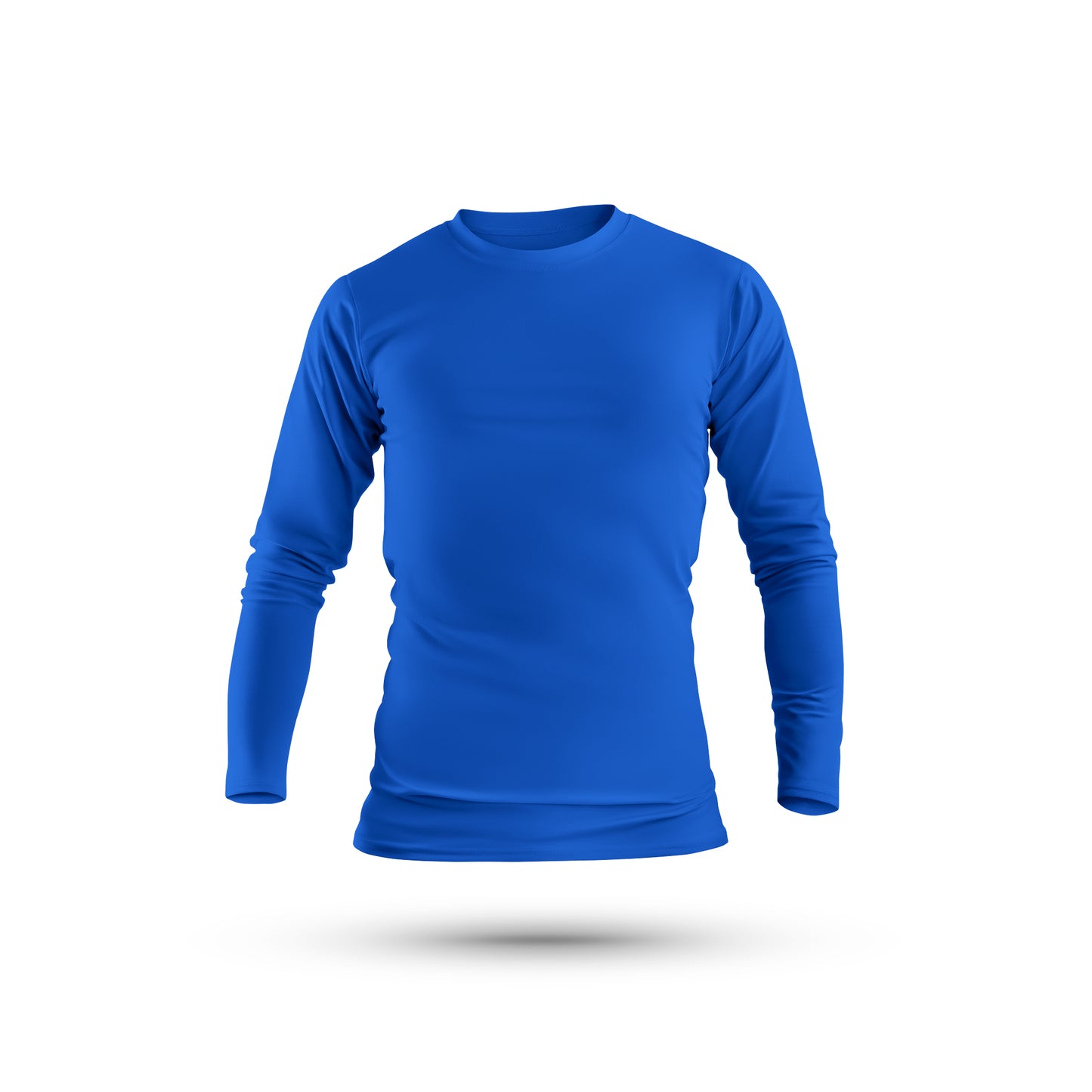 Full Sleeves Royal Blue T-Shirt For Men - FlyingCart.pk