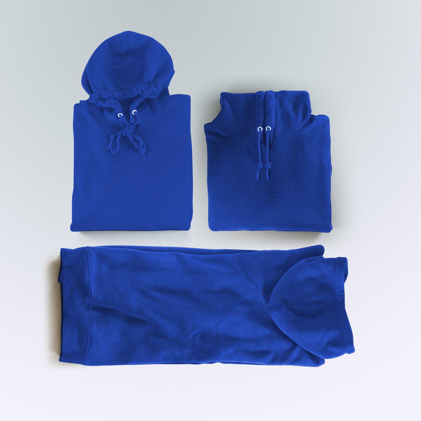 Men Pullover Hoodie Royal Blue- FlyingCart.pk