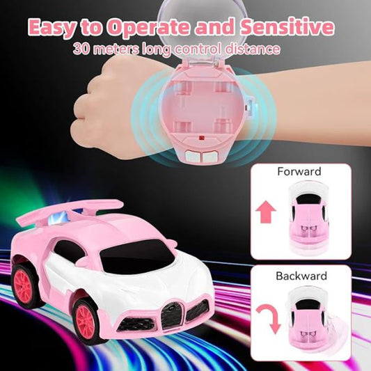 1 Pc Mini Wrist Watch Car (Rechargeable) - Flyingcart.pk