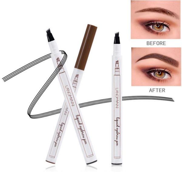 1 Piece 4 Tip Eyebrow Pen - Flyingcart.pk