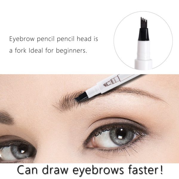 1 Piece 4 Tip Eyebrow Pen - Flyingcart.pk