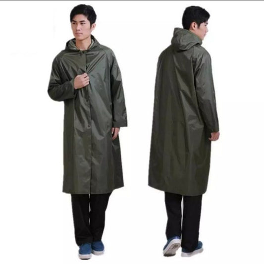 1 Piece Waterproof Rain Coat – Parachute Material - Flyingcart.pk