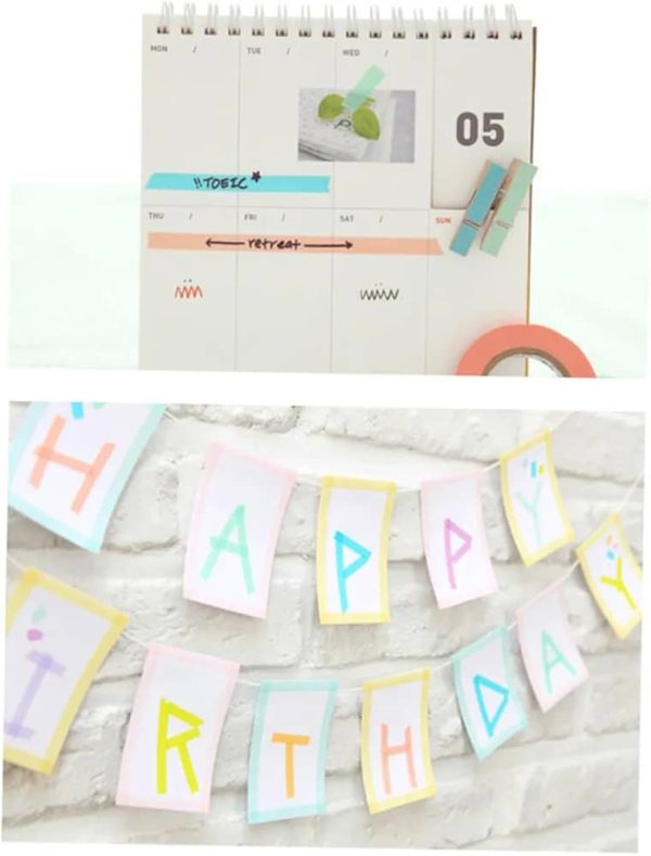 10 Rolls Chic Washi Tape Set - Flyingcart.pk