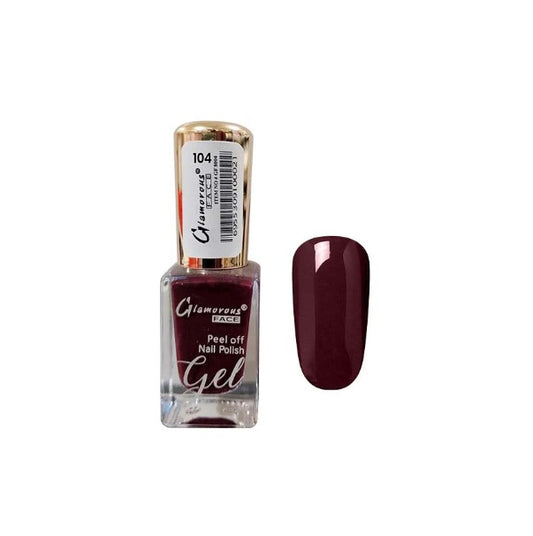 Glamorous Face Gel Peel Off Nail Polish - 104 - Flyingcart.pk