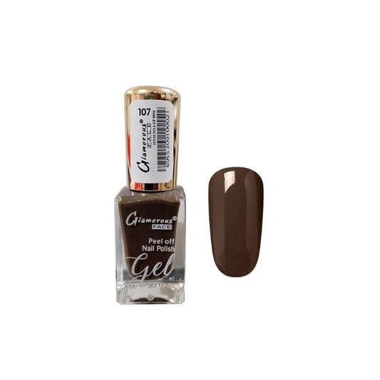 Glamorous Face Gel Peel Off Nail Polish - 107 - Flyingcart.pk
