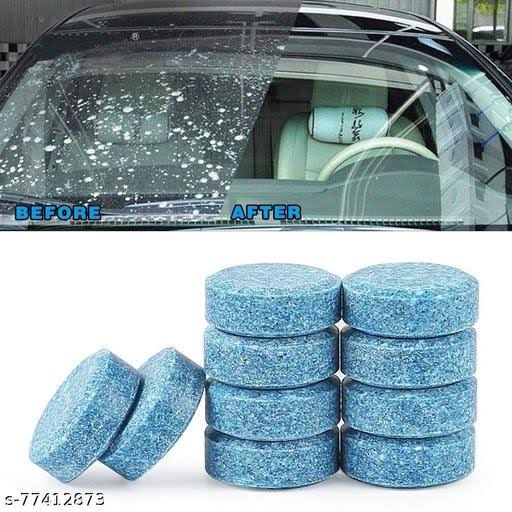 10pcs Car Windshield Cleaner Effervescent Tablets - Flyingcart.pk