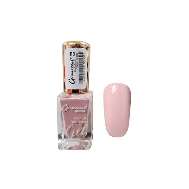 Glamorous Face Gel Peel Off Nail Polish - 113 - Flyingcart.pk