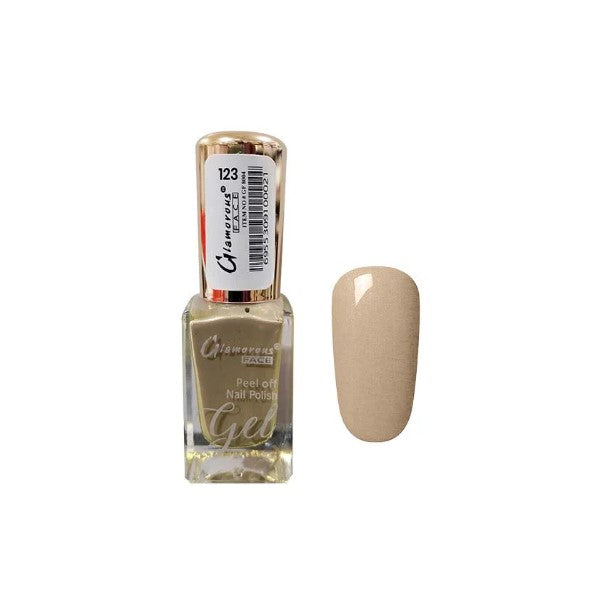 Glamorous Face Gel Peel Off Nail Polish - 123