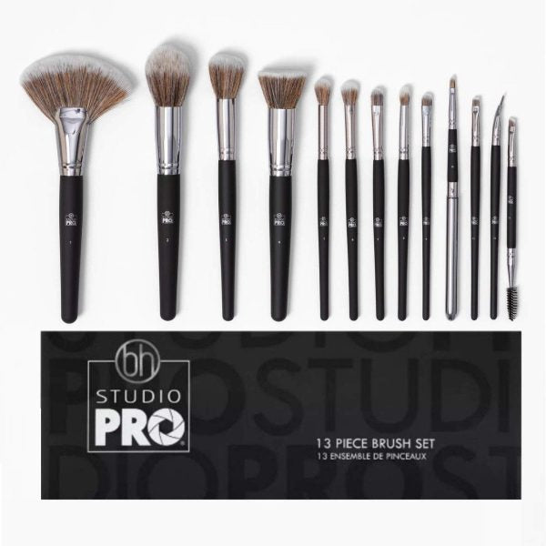 13 Pcs B.h Cosmetics Studio Pro Brush Set