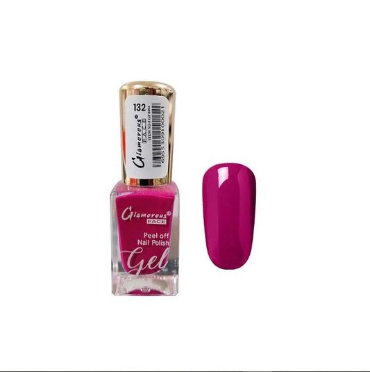 Glamorous Face Gel Peel Off Nail Polish - 132 - Flyingcart.pk