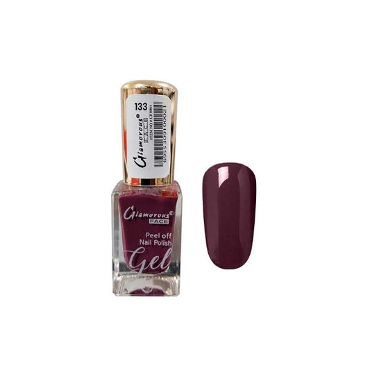 Glamorous Face Gel Peel Off Nail Polish - 133 - Flyingcart.pk