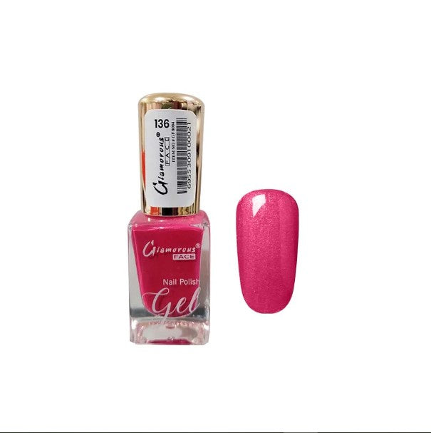 Glamorous Face Gel Peel Off Nail Polish - 136 - Flyingcart.pk