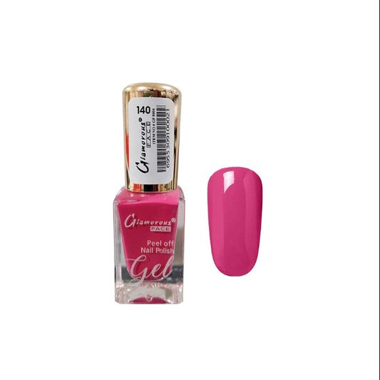 Glamorous Face Gel Peel Off Nail Polish - 140 - Flyingcart.pk