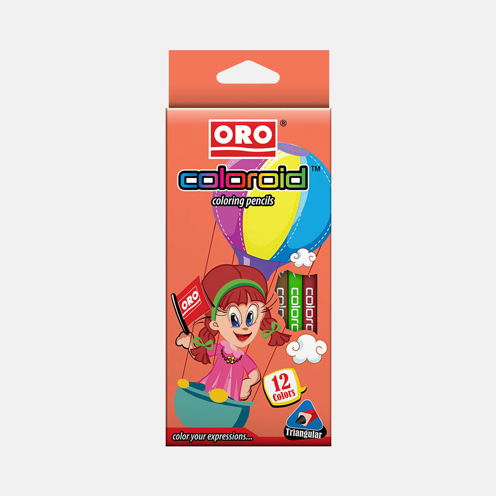 Coloroid Pack of 12 Color Pencils - FlyingCart.pk