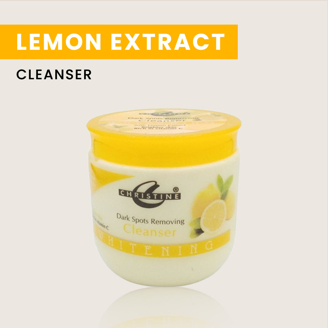 Christine Whitening Cleanser Jar (Lemon Extracts) - FlyingCart.pk