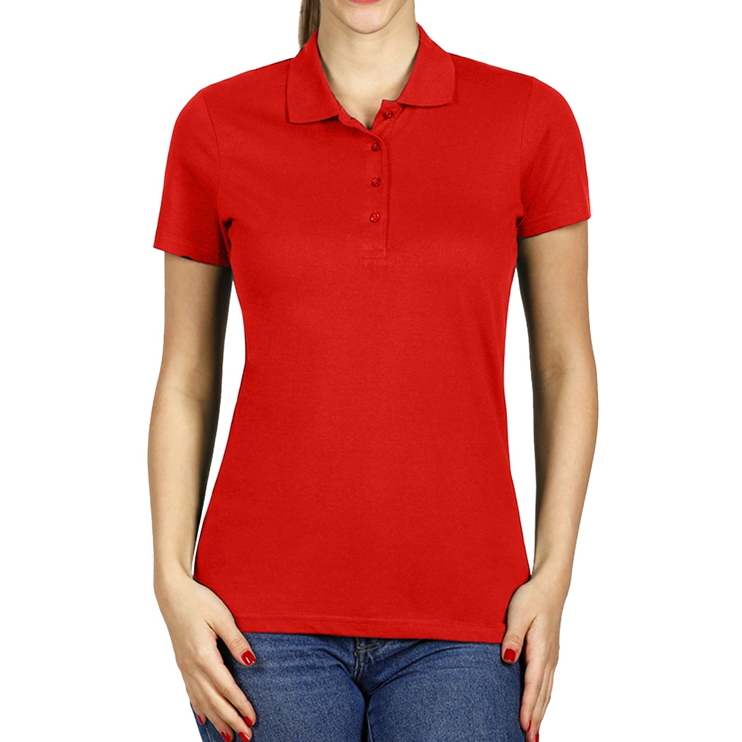 Classy Soft Polo Shirts for Women - FlyingCart.pk