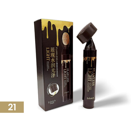 Exwich Flawless Light Textured Foundation (Shade no 21) 20ml - FlyingCart.pk