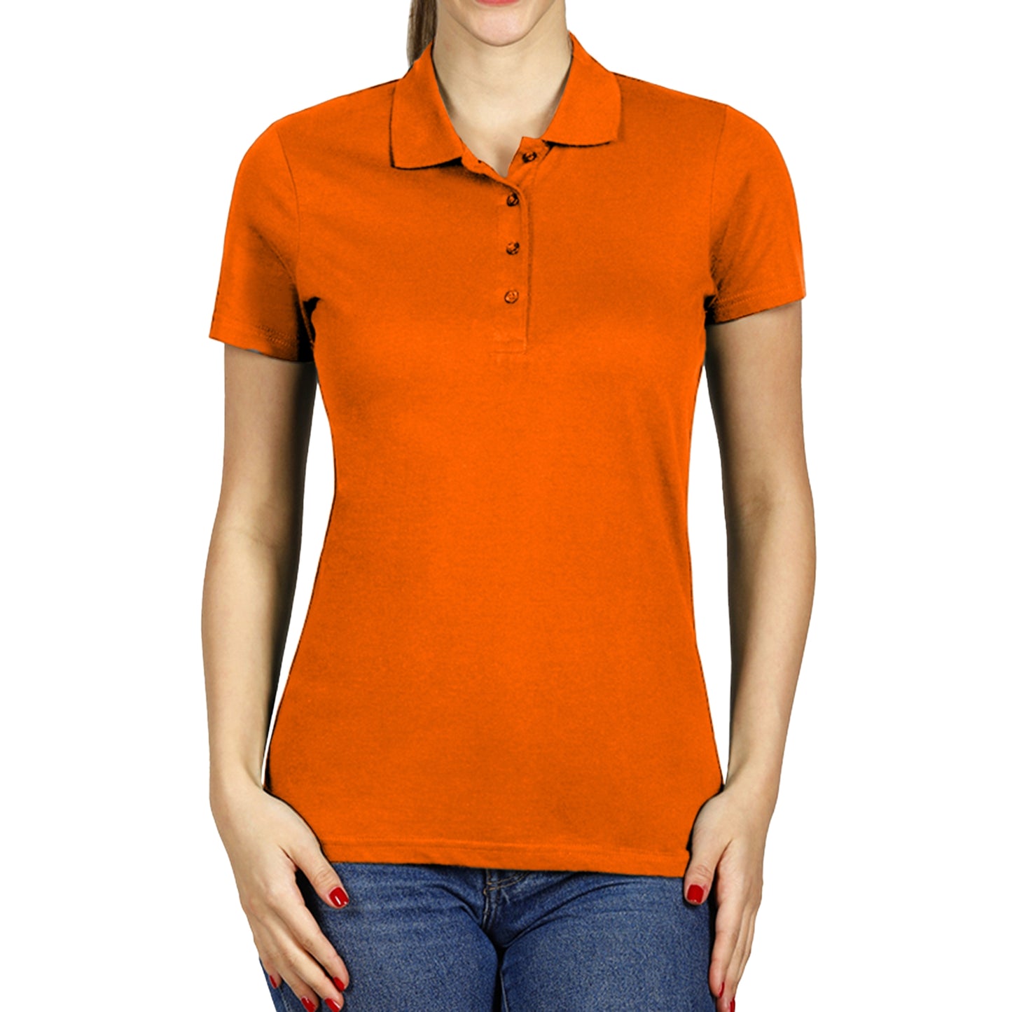 Classy Soft Polo Shirts for Women - FlyingCart.pk