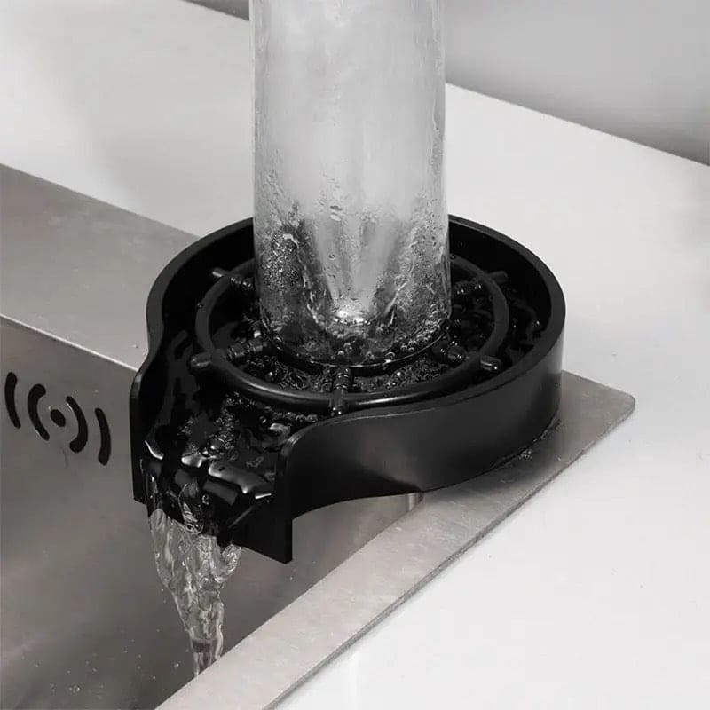 Automatic Cup And Glass Pressure Washer Faucet Cup Rinser Cleaner - FlyingCart.pk