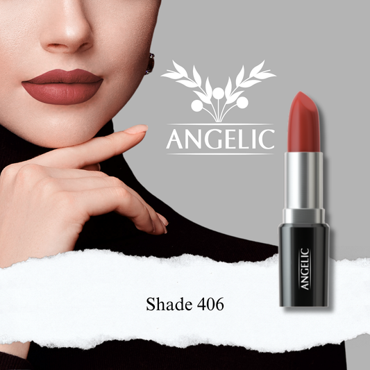 Angelic Lipstick Shade 406 – Jasper Red-flyingcart.pk
