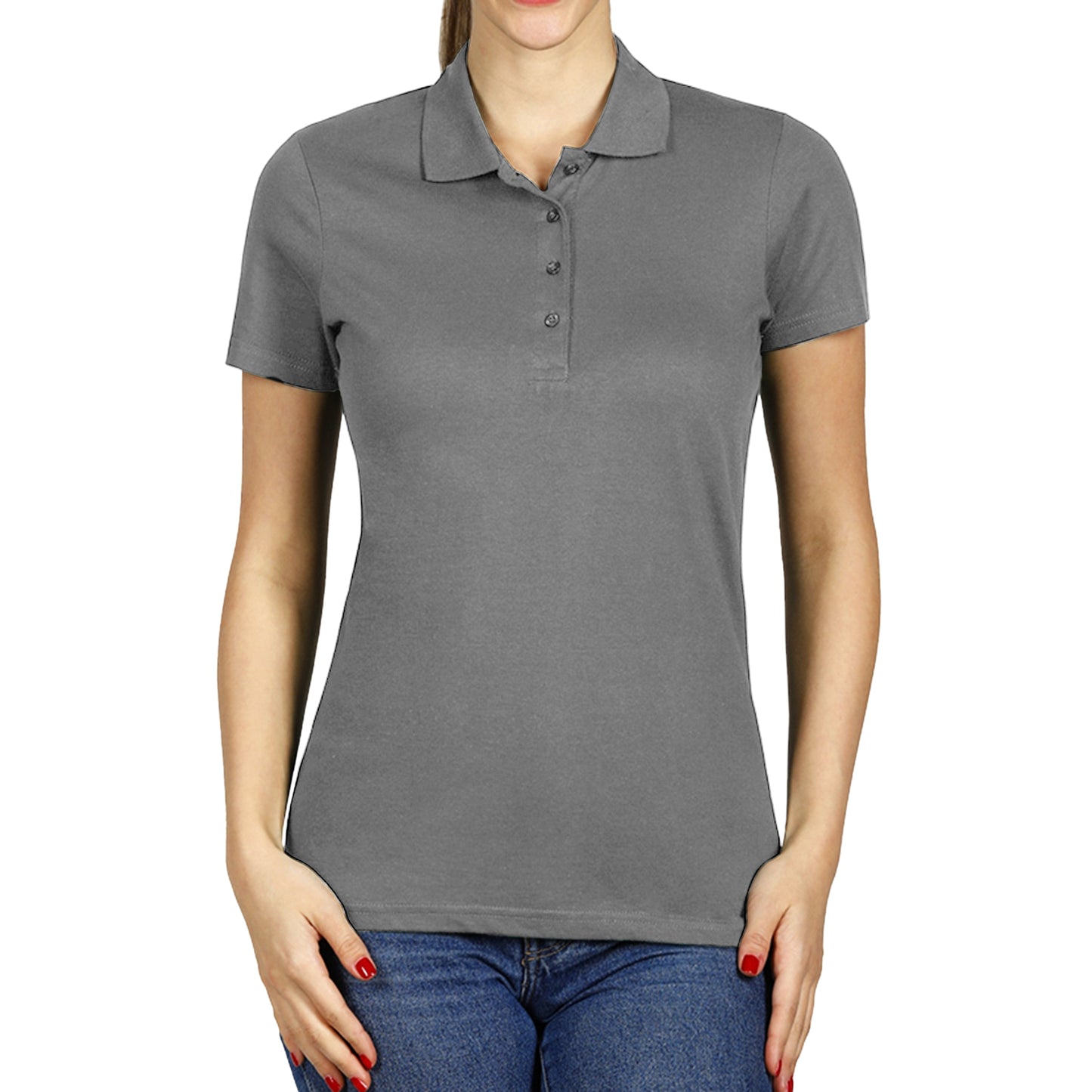 Classy Soft Polo Shirts for Women - FlyingCart.pk