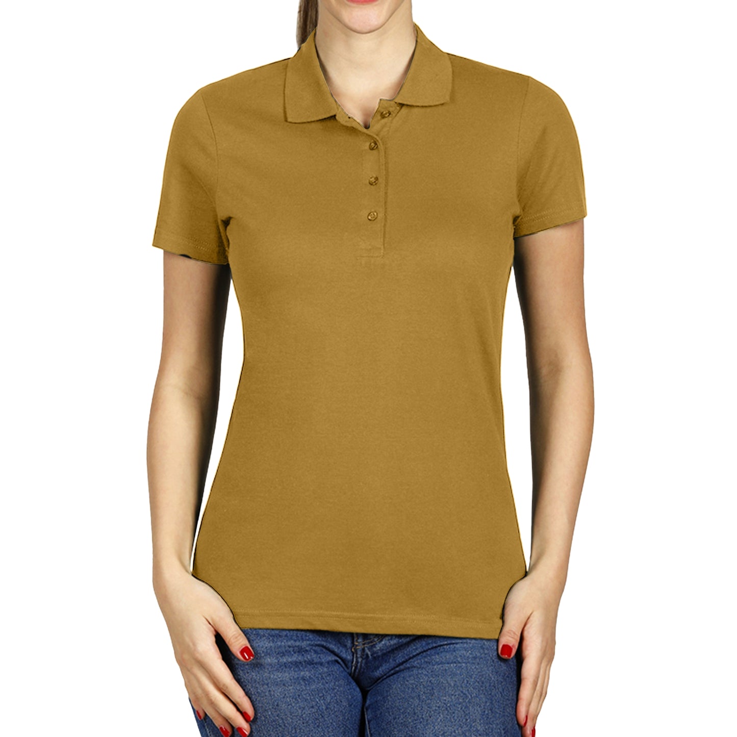 Classy Soft Polo Shirts for Women - FlyingCart.pk