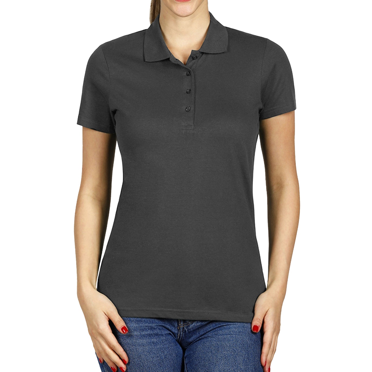 Classy Soft Polo Shirts for Women - FlyingCart.pk