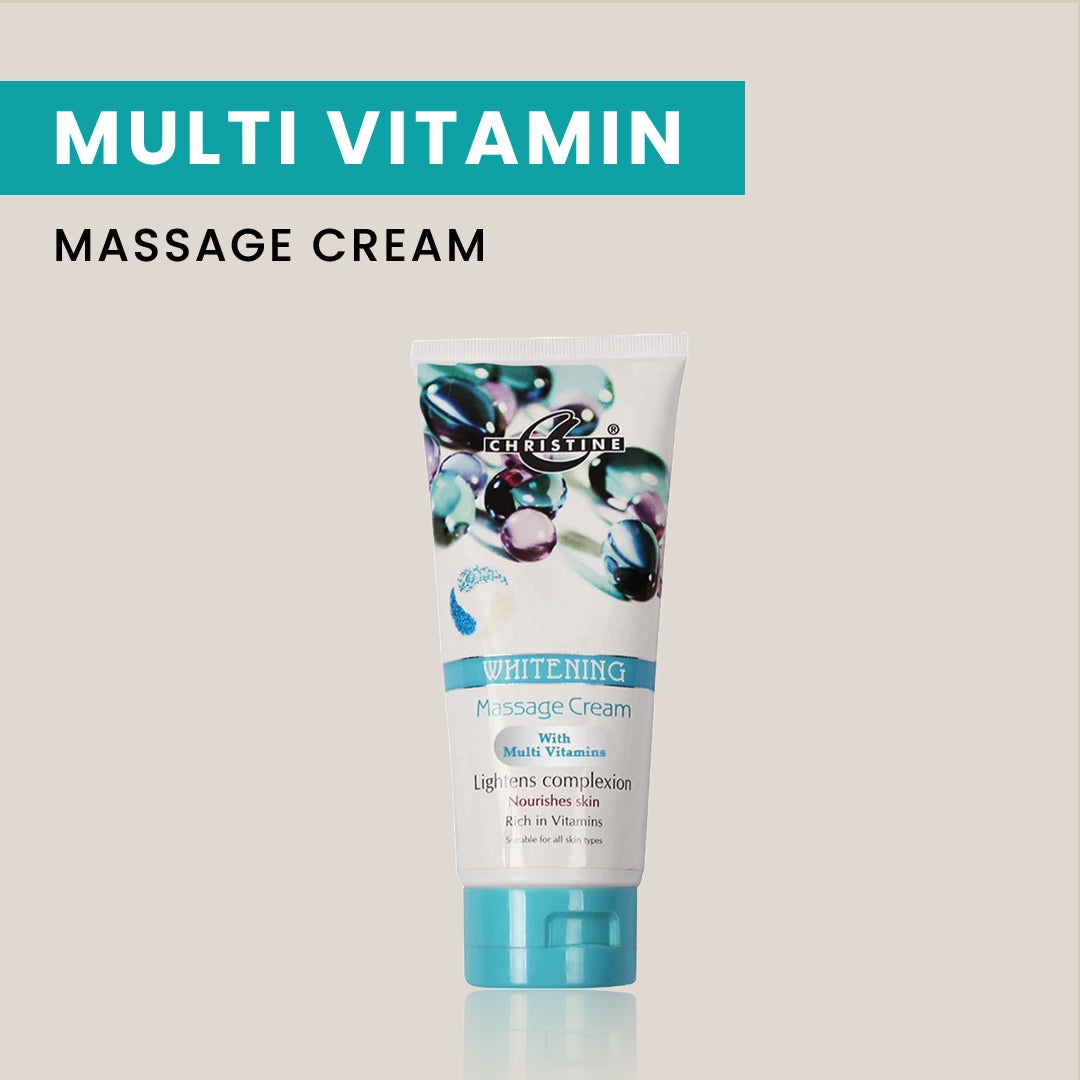 Christine Whitening Massage Cream Tube (Multi Vitamin) - FlyingCart.pk
