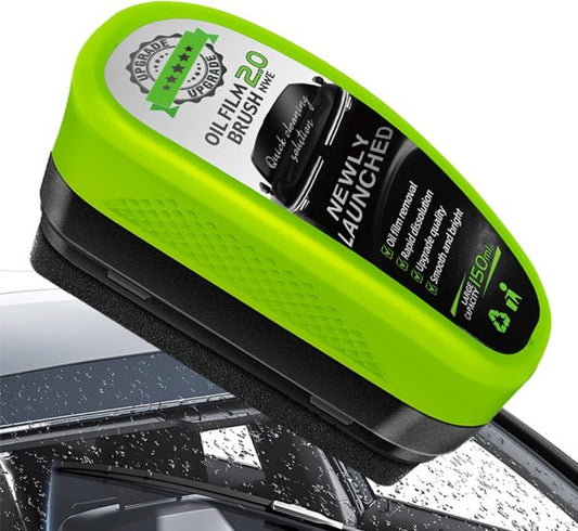 1pc Oil Film Brush 2.0 – Clear Vision Windshield & Glass Cleaner - Flyingcart.pk