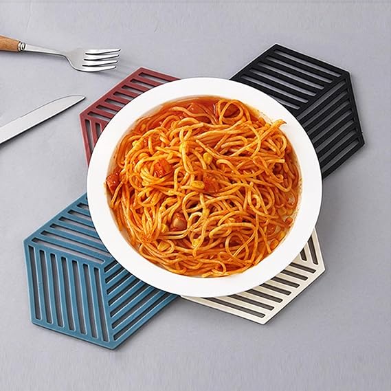 1pcs Heat Resistant Silicone Mat & Cup Coaster - Flyingcart.pk