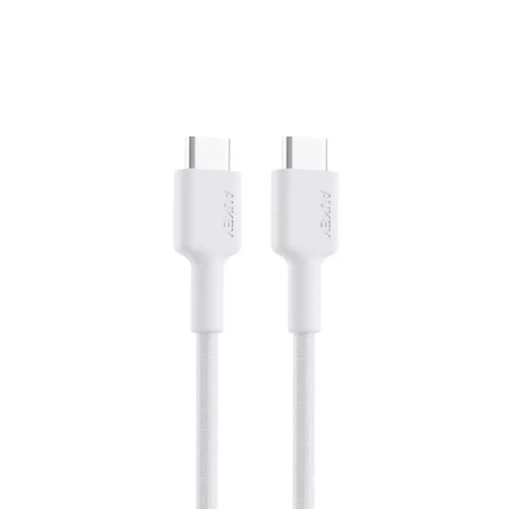 Aukey Nylon Braided USB-C to USB-C 0.9m Cable CB-CD45 - FlyingCart.pk