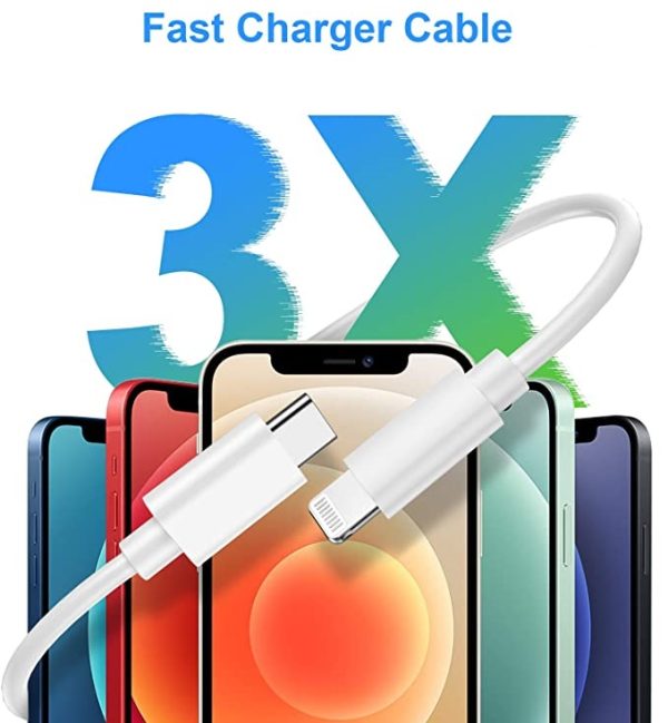 20W PD Fast Charging Cable (Type-C to Lightning) for iPhone - Flyingcart.pk