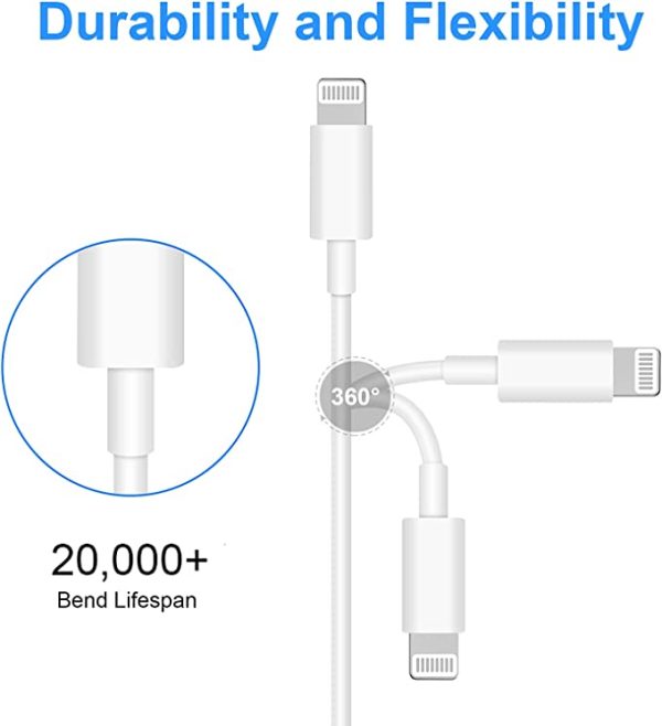 20W PD Fast Charging Cable (Type-C to Lightning) for iPhone - Flyingcart.pk