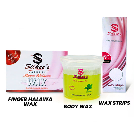 Natural Finger Halawa & Lemon Body Wax (275GM) With Wax Strips - FlyingCart.pk