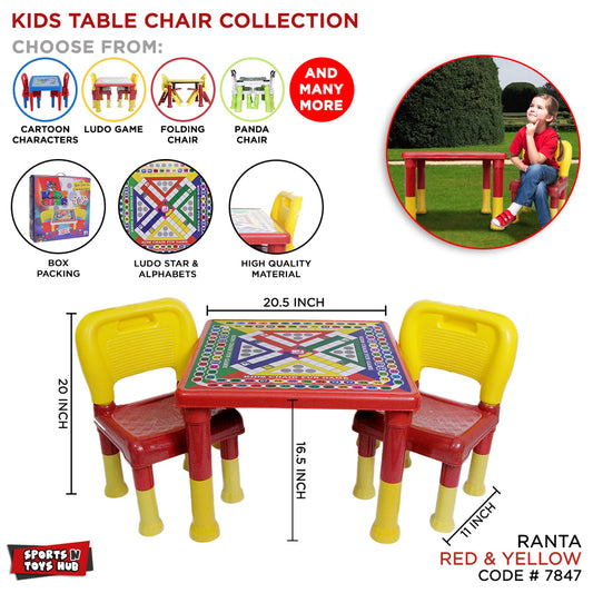 Kids Table Chair Set - FlyingCart.pk