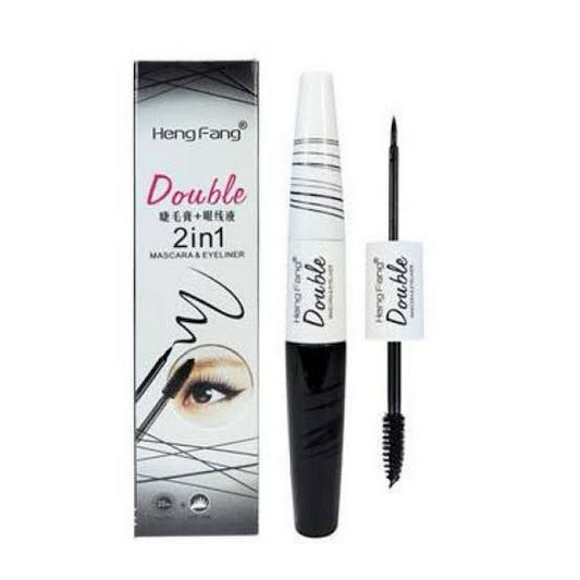 Heng Fang Double 2 In 1 Mascara Eyeliner Long Lasting - FlyingCart.pk