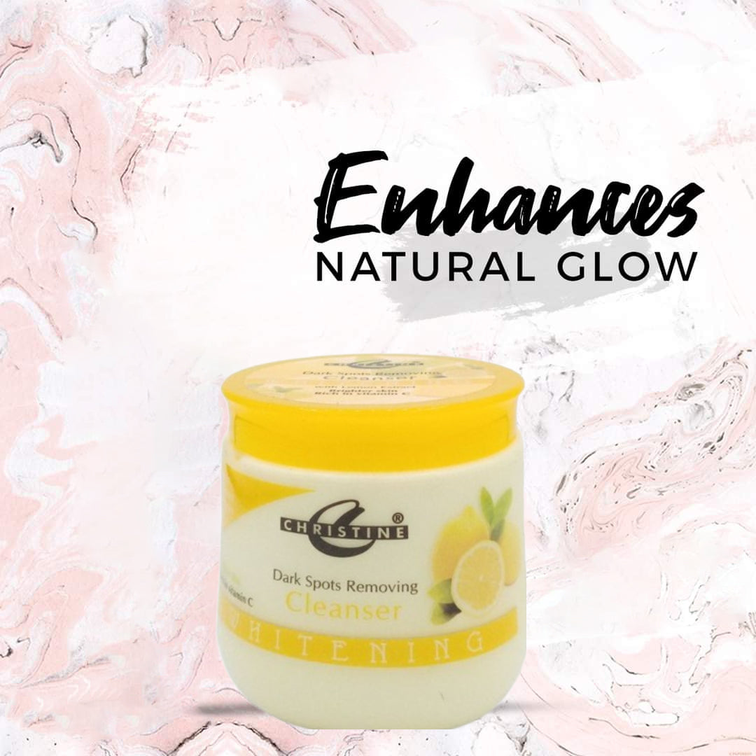 Christine Whitening Cleanser Jar (Lemon Extracts) - FlyingCart.pk