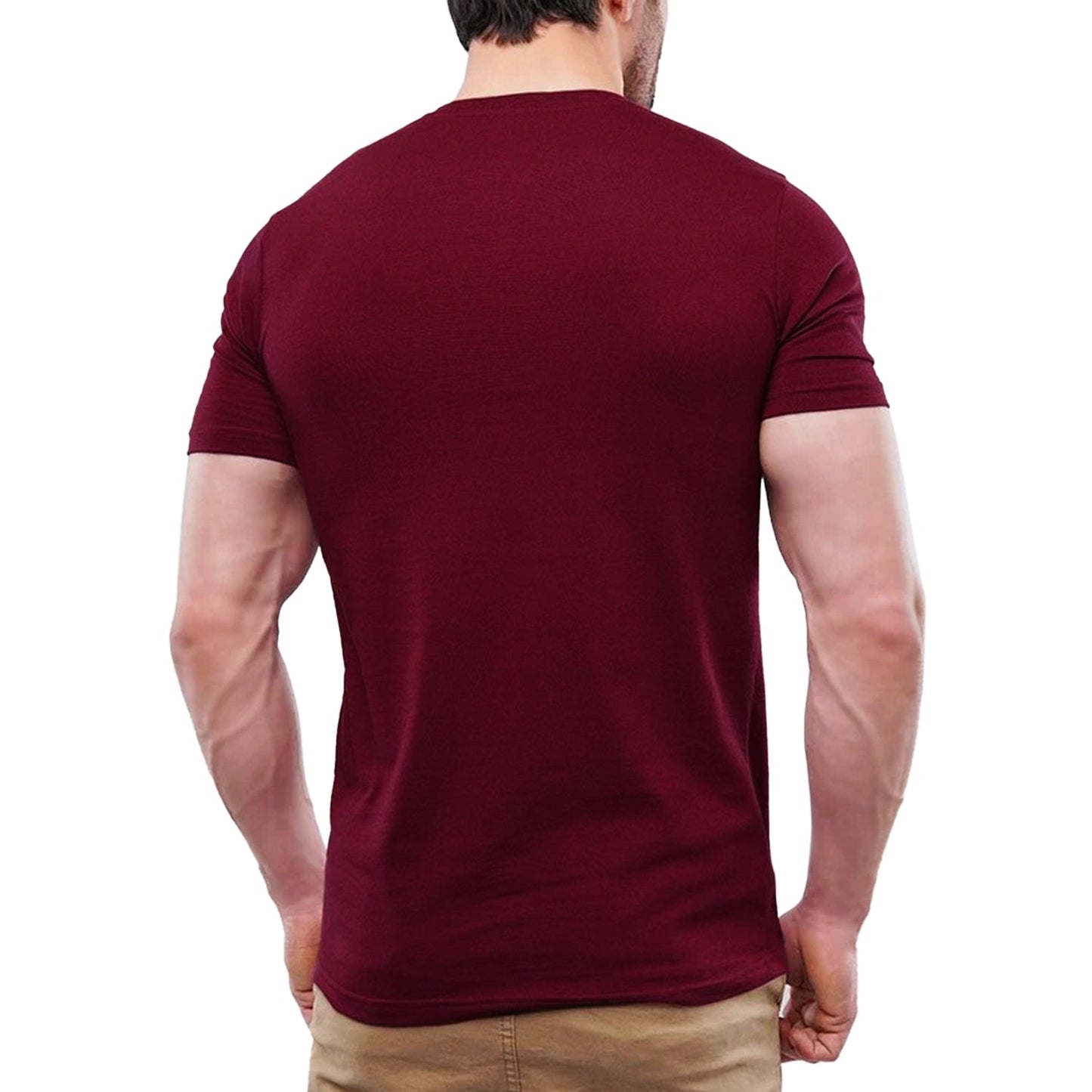 Stylish V-Neck Tee Man - FlyingCart.pk