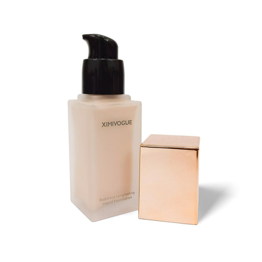 Shining Radiance Long Lasting Liquid Foundation 35ml Shade White - FlyingCart.pk