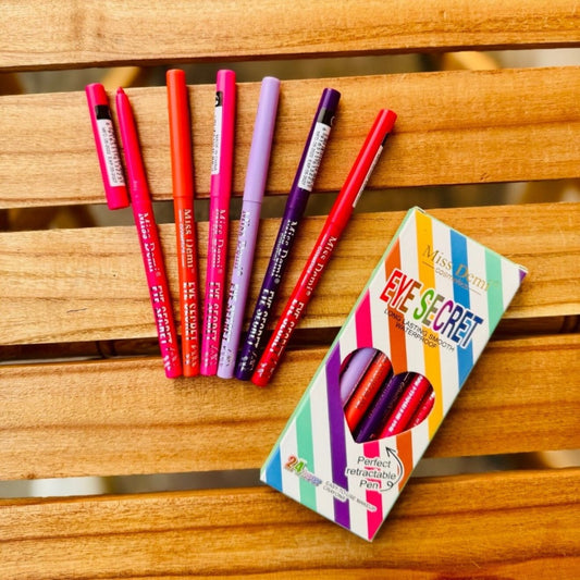 Miss Demi Eye Secret Colour Liner 12 Pcs-FlyingCart.pk