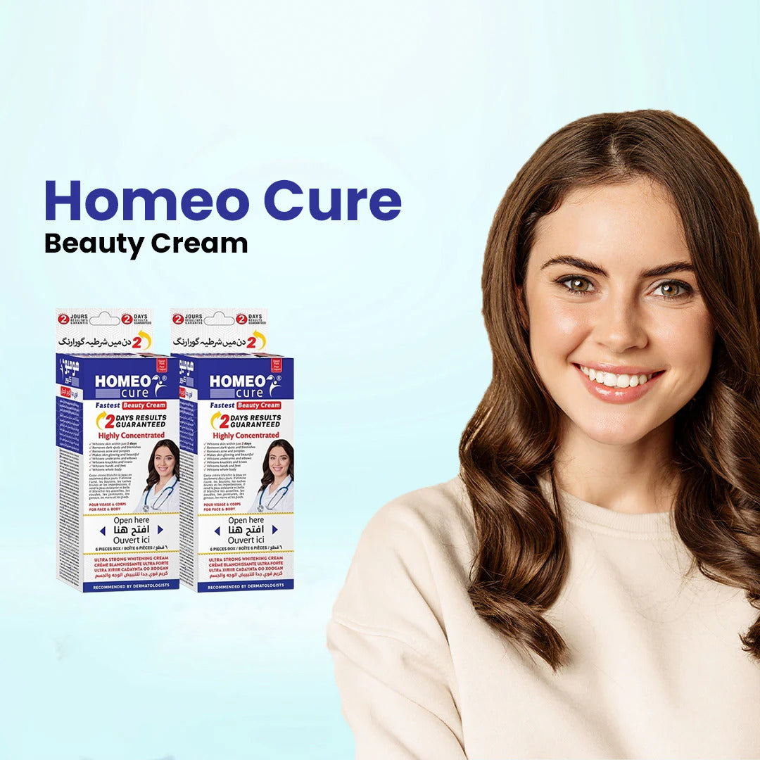 Homeo Cure Beauty Cream Pack of 12 - FlyingCart.pk
