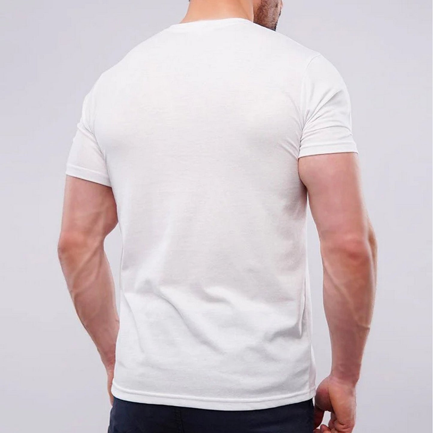 Stylish V-Neck Tee Man - FlyingCart.pk