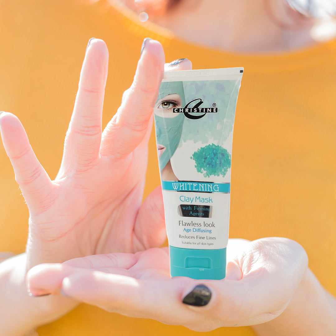 Christine Whitening Clay Mask Tube (Firming Agent) - FlyingCart.pk