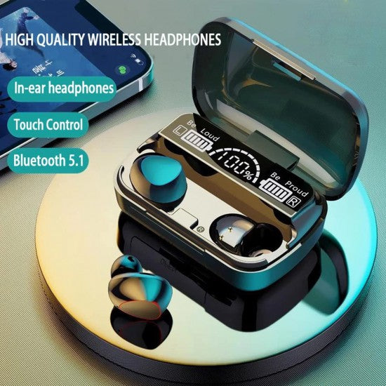 M10 Wireless Bluetooth Earbuds with Power Bank-FlyingCart.pk