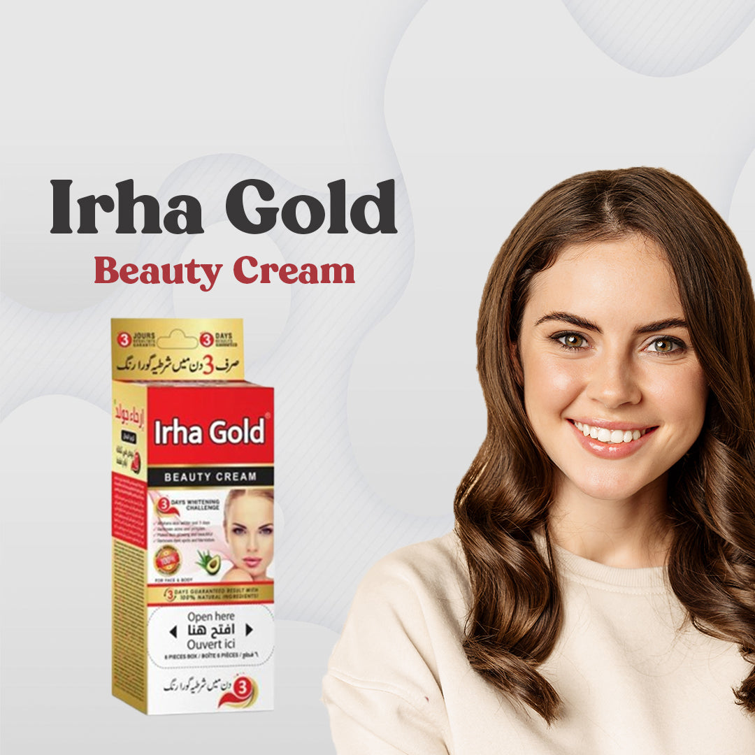 Irha Gold Beauty Cream Pack Of 6 - FlyingCart.pk