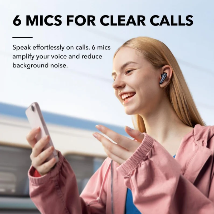 Soundcore Liberty 4 Nc Earbuds Black-FlyingCart.pk