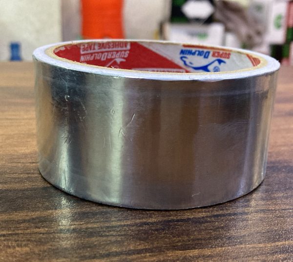 2inch-x-8-yard-super-sticky-aluminum-foil-tape-self-adhesive-waterproof-for-roof-pipe-repair-tape-1-flyingcart.pk
