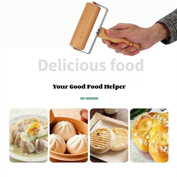 2pcs-wooden-rolling-pin-for-baking-hand-push-dough-roller-with-non-stick-surface-lightweight-kid-friendly-8-flyingcart.pk